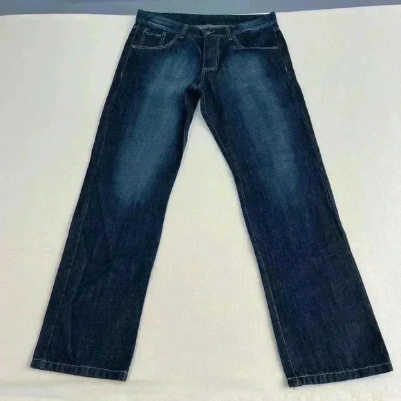 Chevignon Dark wash Mens Jean 36/33 new with tags with some factory fading - Picture 1 of 5